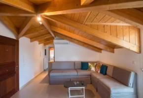 A luxurious attic with splendid view